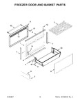 Diagram for 08 - Freezer Door And Basket Parts