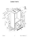 Diagram for 02 - Cabinet Parts