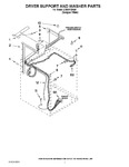 Diagram for 05 - Dryer Support And Washer Parts