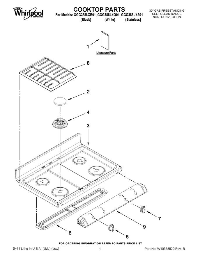 Diagram for GGG388LXS01