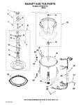 Diagram for 03 - Basket And Tub Parts
