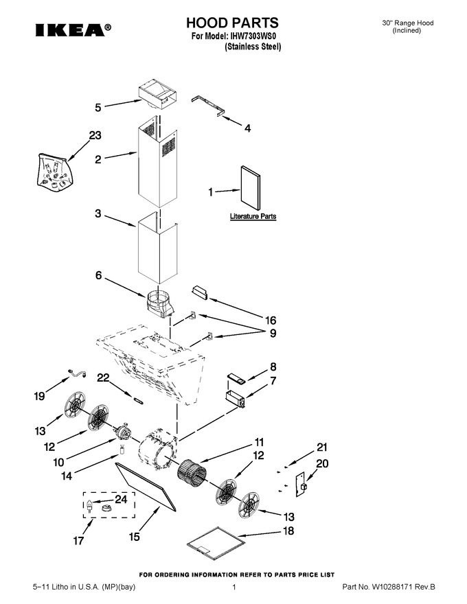 Diagram for IHW7303WS0