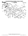 Diagram for 01 - Washer/dryer Control Panel Parts