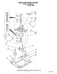 Diagram for 09 - Machine Base Parts