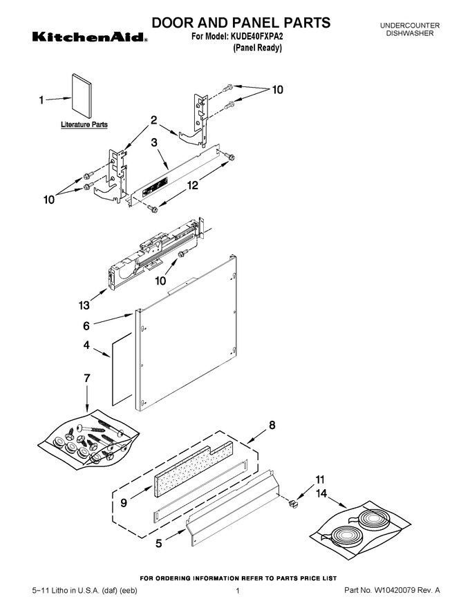 Diagram for KUDE40FXPA2