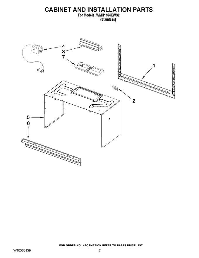 Diagram for WMH1164XWS2