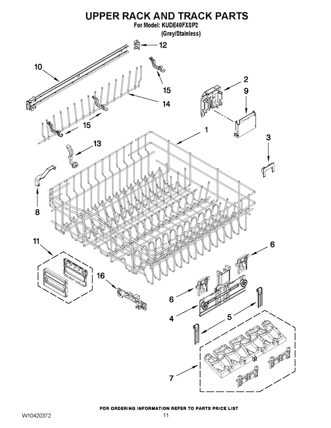 Diagram for KUDE40FXSP2