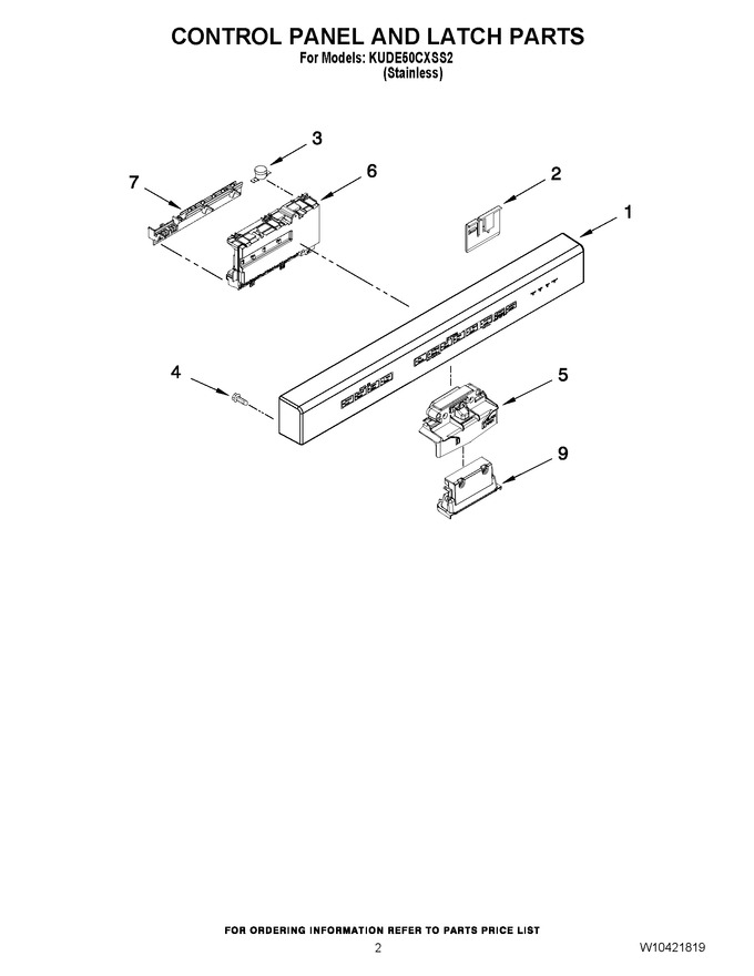 Diagram for KUDE50CXSS2