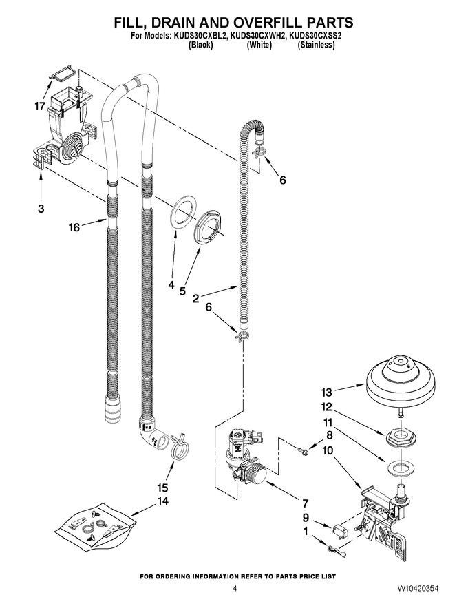 Diagram for KUDS30CXBL2