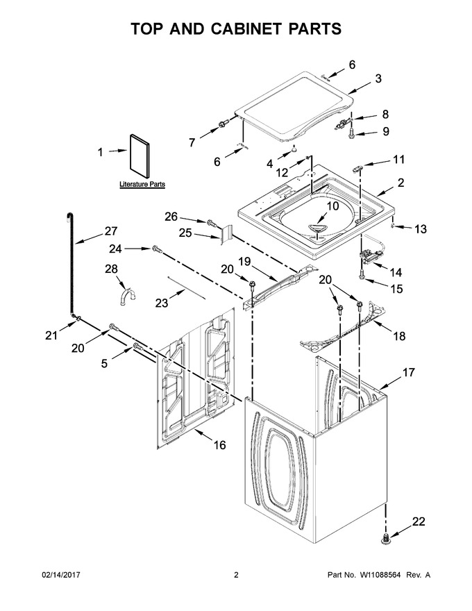 Diagram for 7MWTW4925EW1