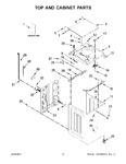 Diagram for 02 - Top And Cabinet Parts