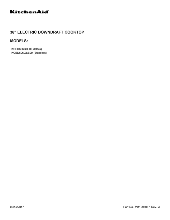 Diagram for KCED606GSS00