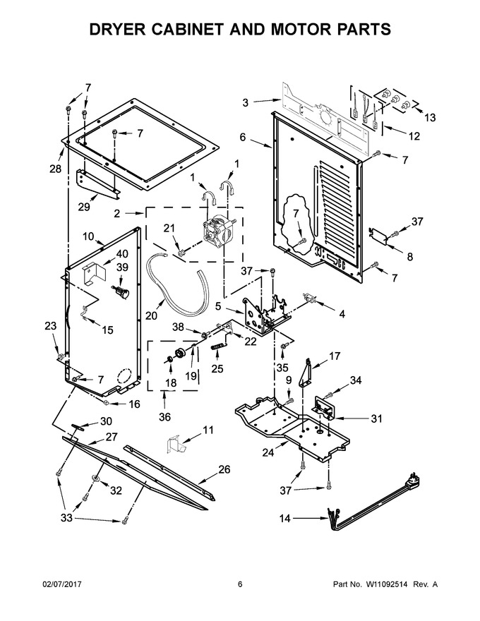 Diagram for WGTLV27FW0