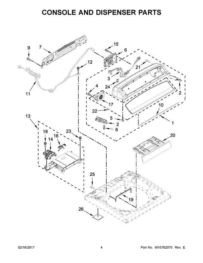 Diagram for WTW7300DC0