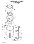 Diagram for 03 - Basket And Tub Parts