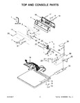 Diagram for 02 - Top And Console Parts