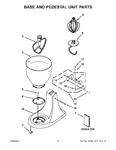 Diagram for 05 - Base And Pedestal Unit Parts