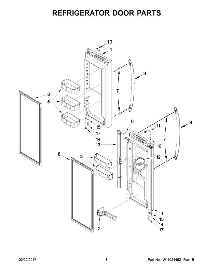 Diagram for WRX735SDBM03