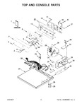 Diagram for 02 - Top And Console Parts