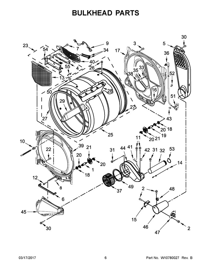 Diagram for WGD8500DR0