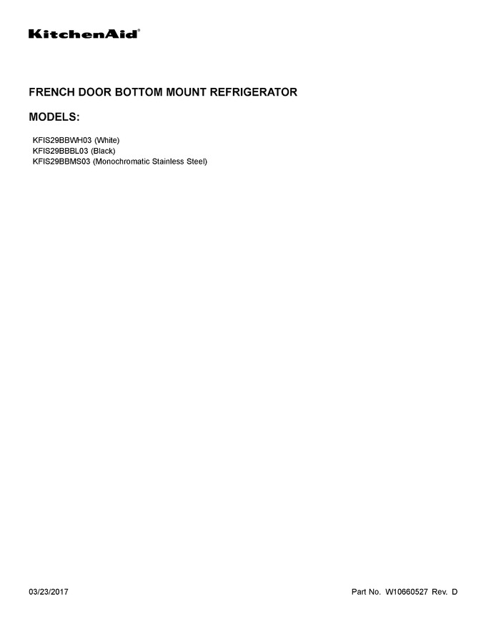 Diagram for KFIS29BBMS03