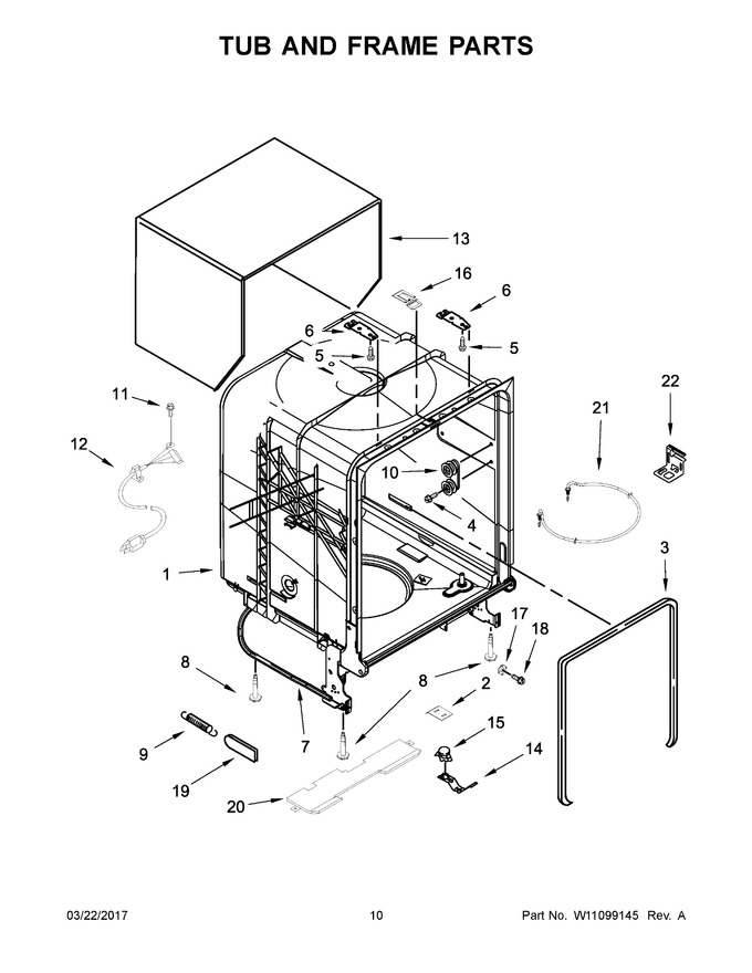 Diagram for WDF331PAHW0