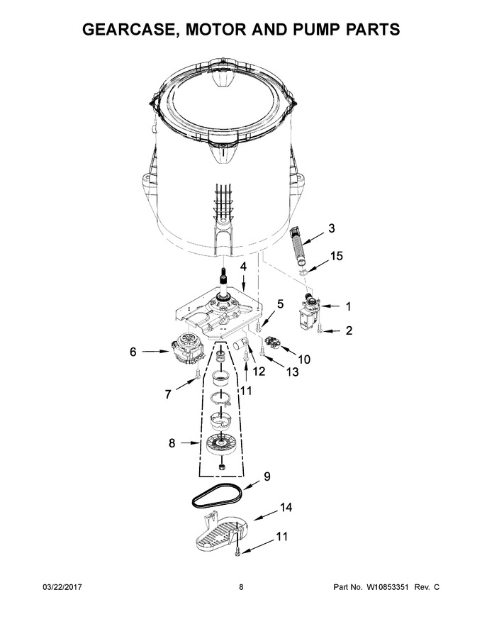 Diagram for WTW4810EW1