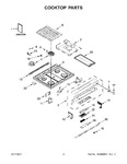 Diagram for 02 - Cooktop Parts