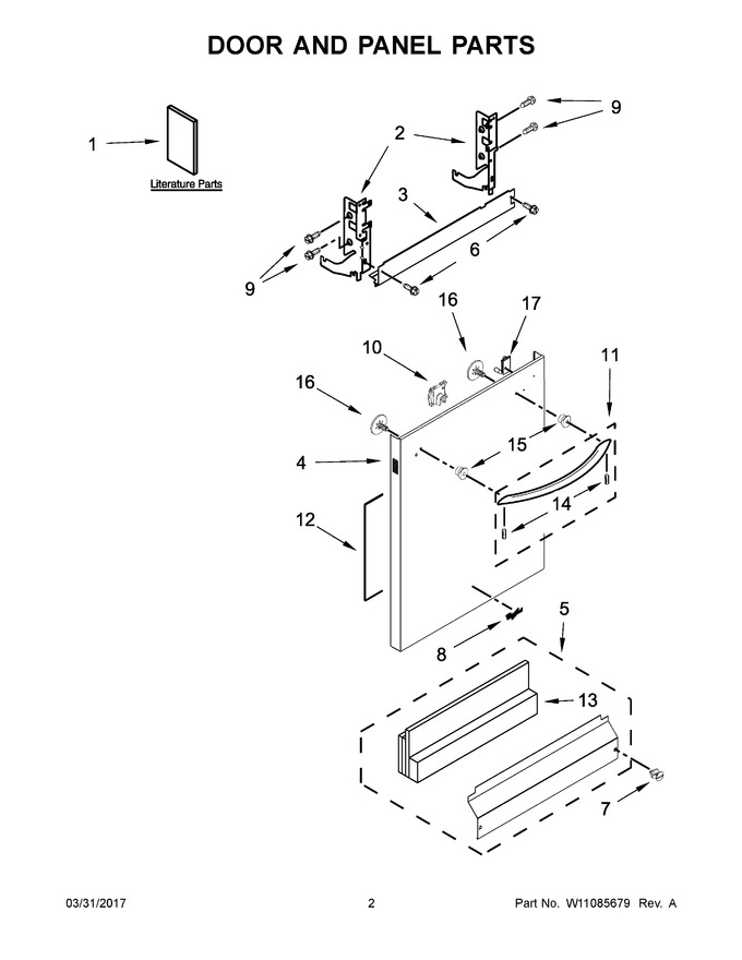 Diagram for WDT750SAHW0