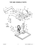 Diagram for 02 - Top And Console Parts