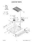Diagram for 02 - Cooktop Parts