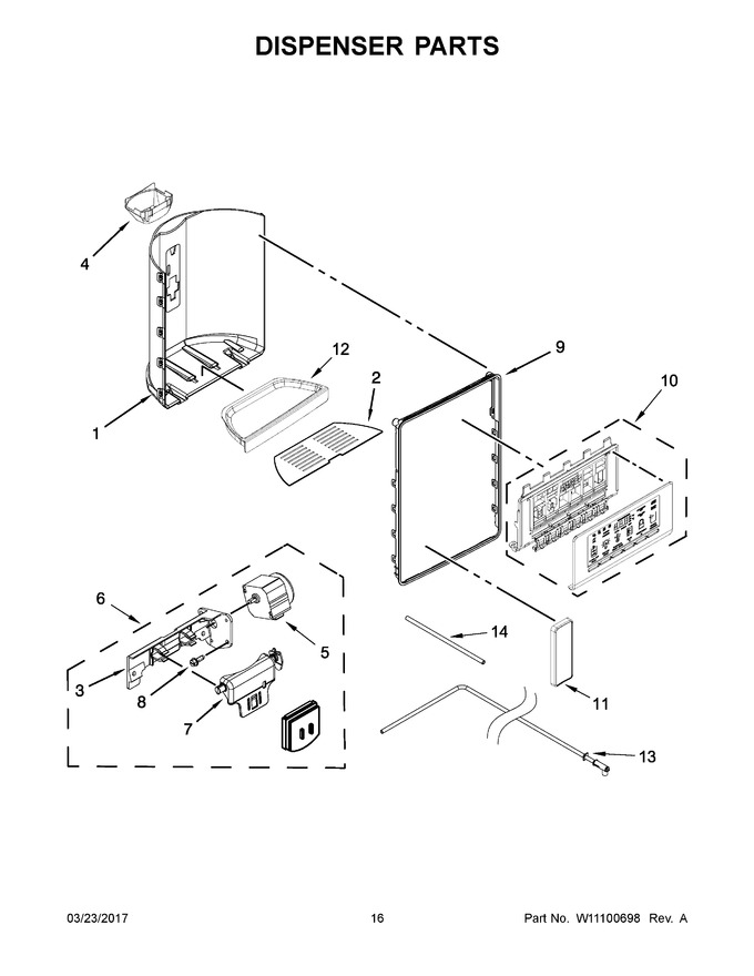 Diagram for WRS576FIDW02