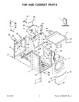 Diagram for 02 - Top And Cabinet Parts