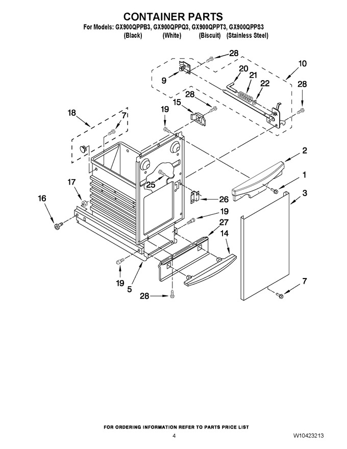 Diagram for GX900QPPS3
