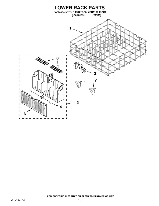 Diagram for 7DU1100XTSS5