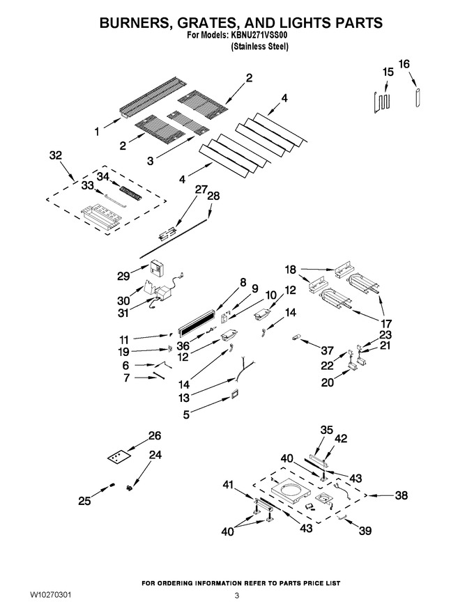 Diagram for KBNU271VSS00