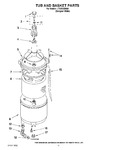 Diagram for 10 - Tub And Basket Parts