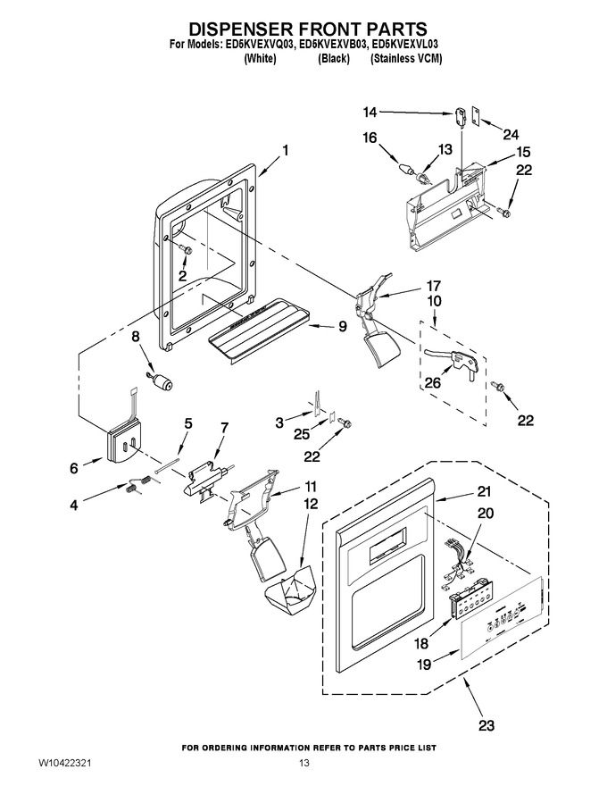 Diagram for ED5KVEXVQ03