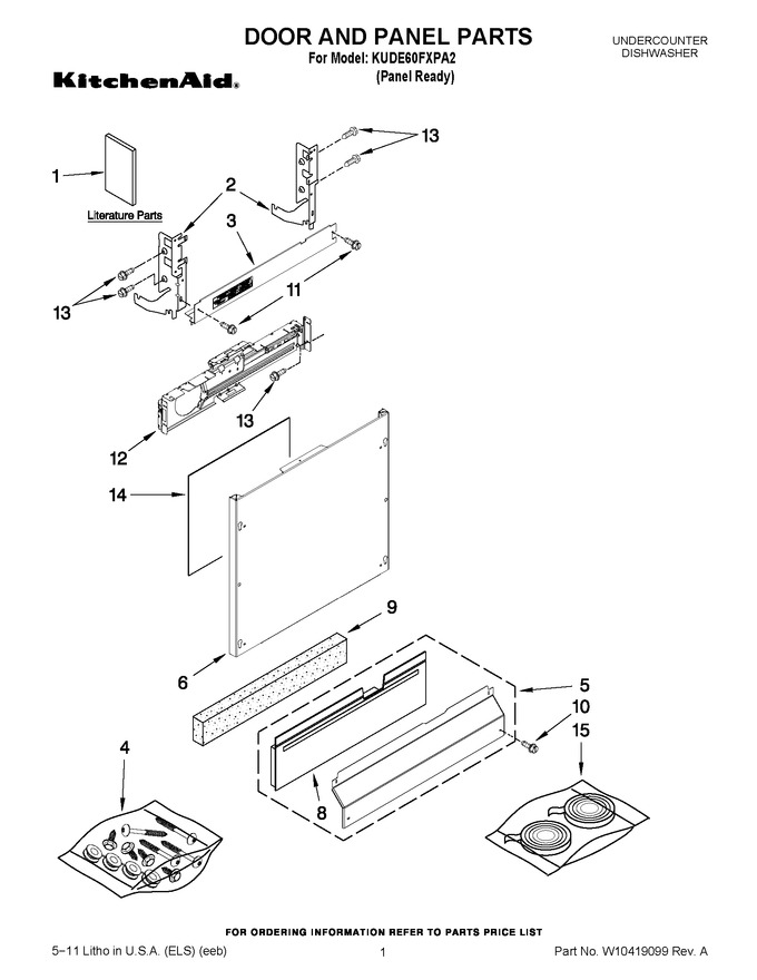 Diagram for KUDE60FXPA2