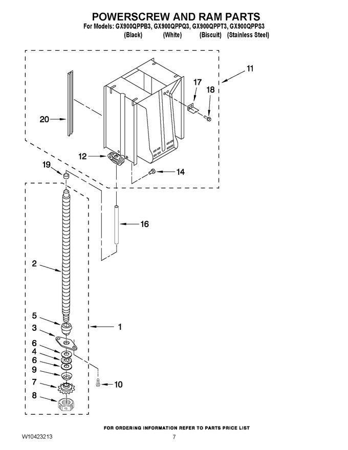 Diagram for GX900QPPS3