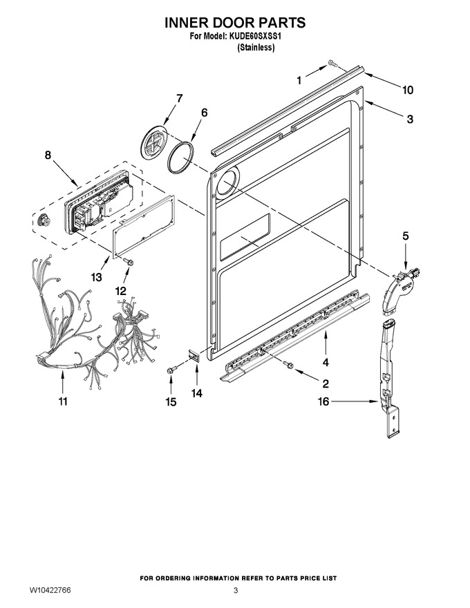 Diagram for KUDE60SXSS1
