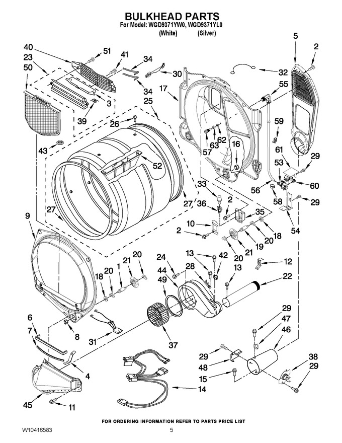 Diagram for WGD9371YL0