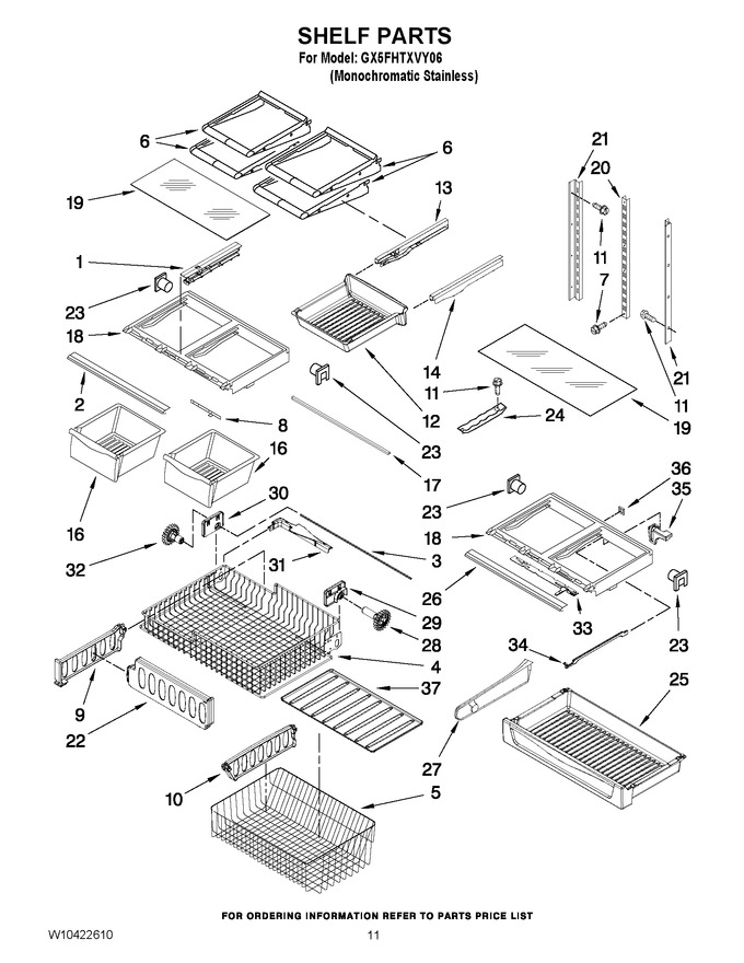Diagram for GX5FHTXVY06
