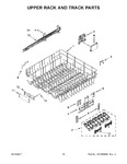 Diagram for 09 - Upper Rack And Track Parts