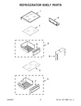 Diagram for 07 - Refrigerator Shelf Parts