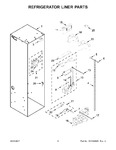 Diagram for 04 - Refrigerator Liner Parts