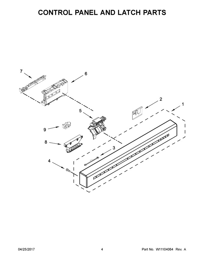 Diagram for KDFE104DWH5