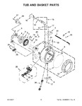 Diagram for 06 - Tub And Basket Parts