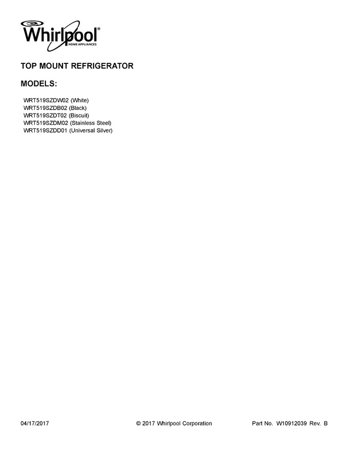 Diagram for WRT519SZDT02
