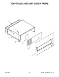 Diagram for 13 - Top Grille And Unit Cover Parts